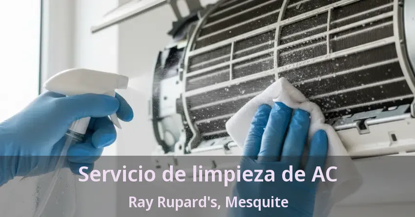 Servicio de limpieza de AC Ray Rupard's, Mesquite - TX Servicio de limpieza de AC Ray Rupard's, Mesquite - TX