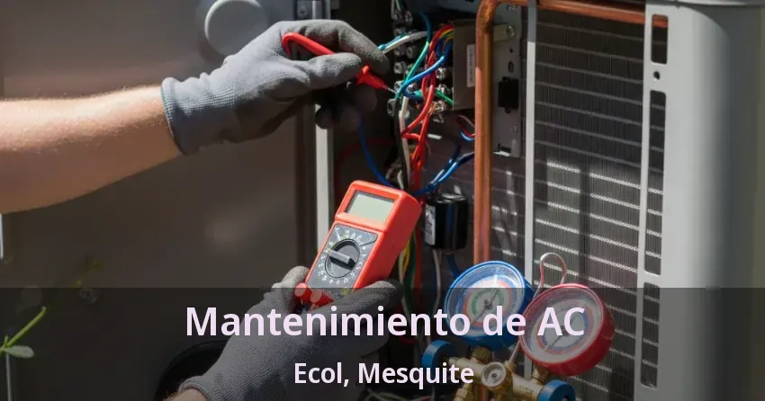 Mantenimiento de AC Ecol, Mesquite - TX Mantenimiento de AC Ecol, Mesquite - TX