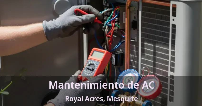 Mantenimiento de AC Royal Acres, Mesquite - TX Mantenimiento de AC Royal Acres, Mesquite - TX