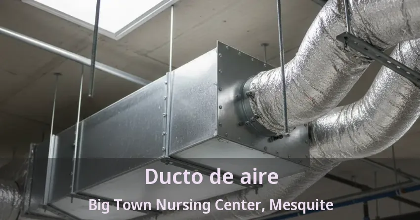 Ducto de aire Big Town Nursing Center, Mesquite - TX Ducto de aire Big Town Nursing Center, Mesquite - TX