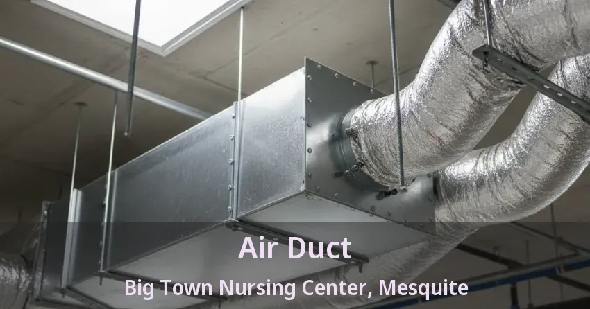 Air Duct Big Town Nursing Center, Mesquite - TX Air Duct Big Town Nursing Center, Mesquite - TX