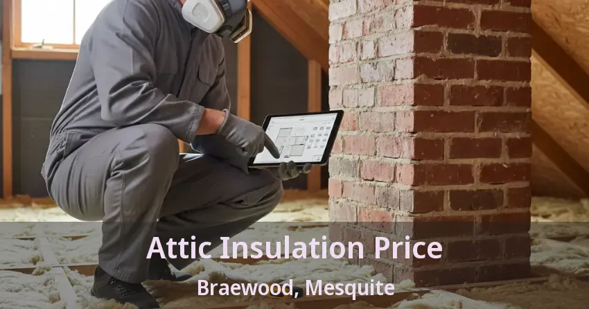 Attic Insulation Price Braewood, Mesquite - TX Attic Insulation Price Braewood, Mesquite - TX