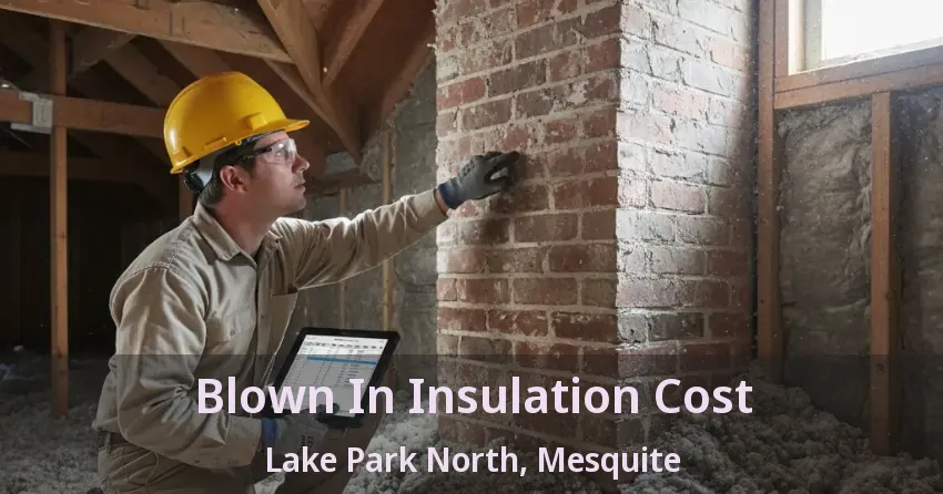 Blown In Insulation Cost Lake Park North, Mesquite - TX