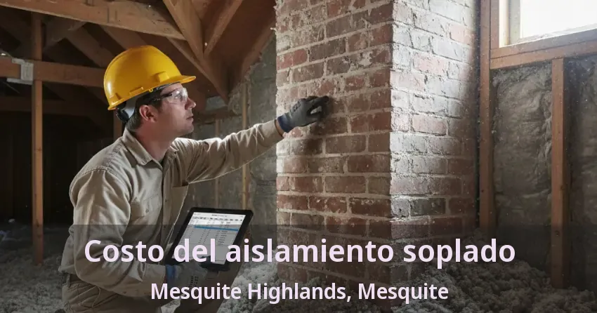 Costo del aislamiento soplado Mesquite Highlands, Mesquite - TX Costo del aislamiento soplado Mesquite Highlands, Mesquite - TX