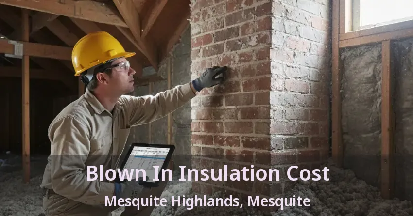 Blown In Insulation Cost Mesquite Highlands, Mesquite - TX Blown In Insulation Cost Mesquite Highlands, Mesquite - TX