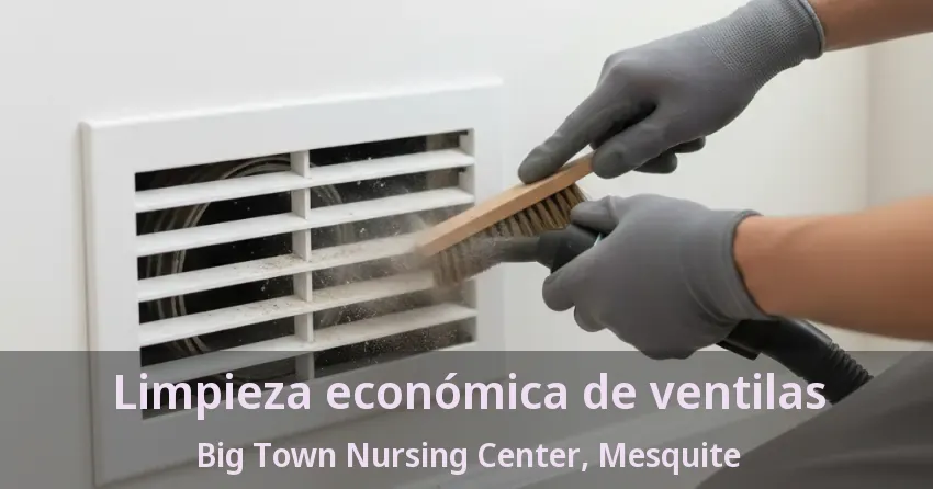 Limpieza económica de ventilas Big Town Nursing Center, Mesquite - TX Limpieza económica de ventilas Big Town Nursing Center, Mesquite - TX