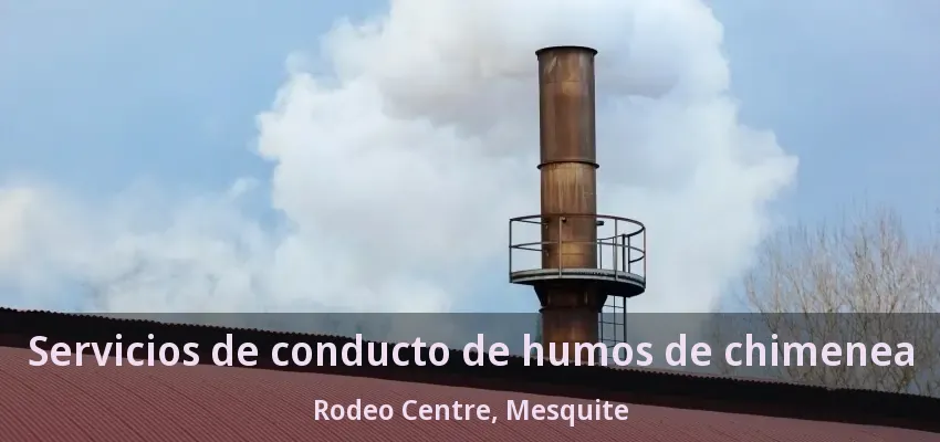 Servicios de conducto de humos de chimenea Rodeo Centre, Mesquite - TX