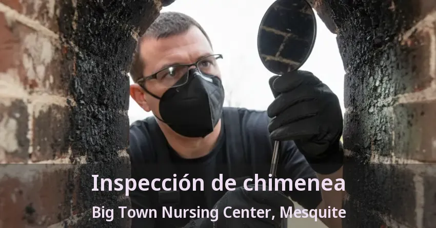 Inspección de chimenea Big Town Nursing Center, Mesquite - TX Inspección de chimenea Big Town Nursing Center, Mesquite - TX