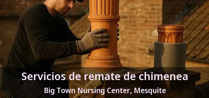 Servicios de remate de chimenea Big Town Nursing Center, Mesquite - TX Servicios de remate de chimenea Big Town Nursing Center, Mesquite - TX