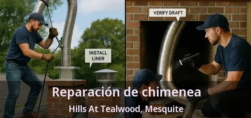Reparación de chimenea Hills At Tealwood, Mesquite - TX