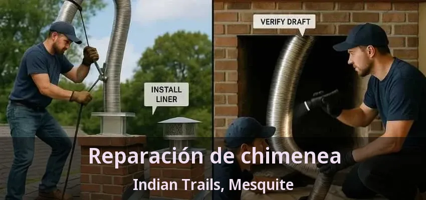 Reparación de chimenea Indian Trails, Mesquite - TX