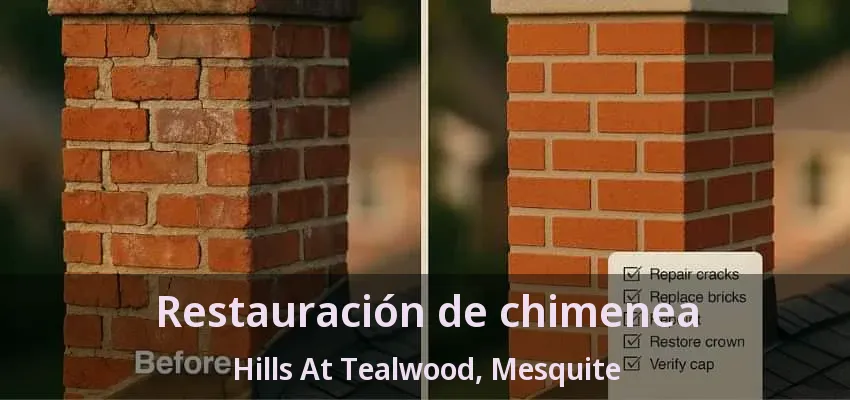 Restauración de chimenea Hills At Tealwood, Mesquite - TX Restauración de chimenea Hills At Tealwood, Mesquite - TX