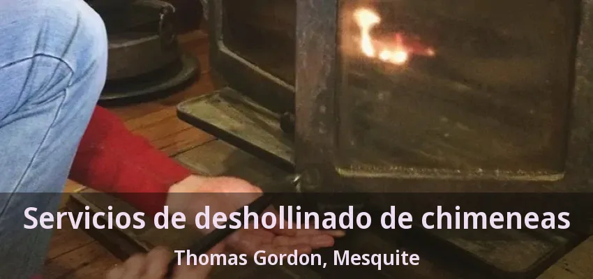 Servicios de deshollinado de chimeneas Thomas Gordon, Mesquite - TX