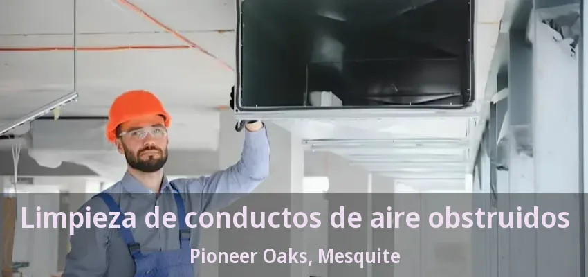 Limpieza de conductos de aire obstruidos Pioneer Oaks, Mesquite - TX