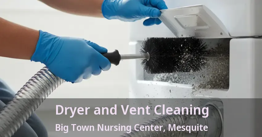 Dryer and Vent Cleaning Big Town Nursing Center, Mesquite - TX Dryer and Vent Cleaning Big Town Nursing Center, Mesquite - TX