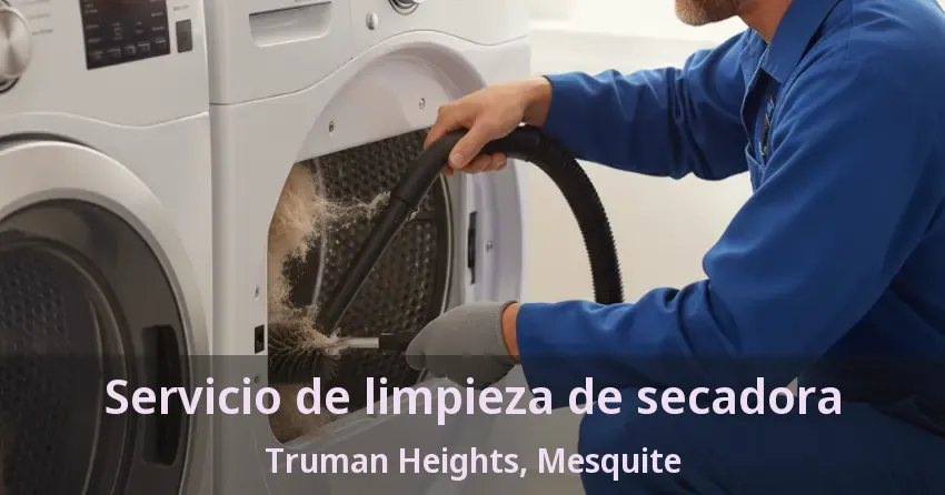 Servicio de limpieza de secadora Truman Heights, Mesquite - TX