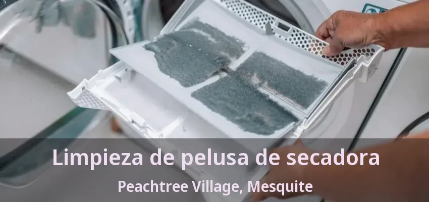 Limpieza de pelusa de secadora Peachtree Village, Mesquite - TX