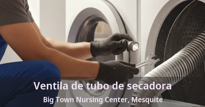 Ventila de tubo de secadora Big Town Nursing Center, Mesquite - TX Ventila de tubo de secadora Big Town Nursing Center, Mesquite - TX