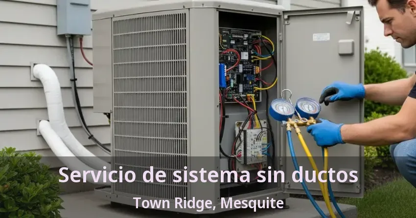 Servicio de sistema sin ductos Town Ridge, Mesquite - TX