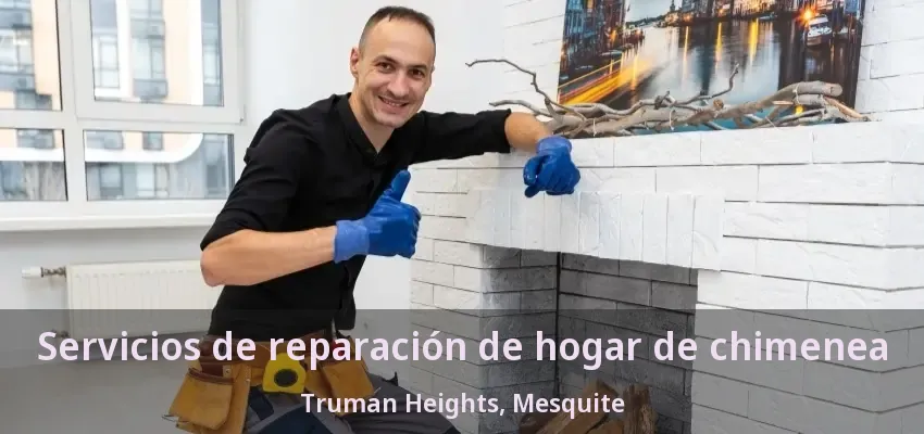 Servicios de reparación de hogar de chimenea Truman Heights, Mesquite - TX