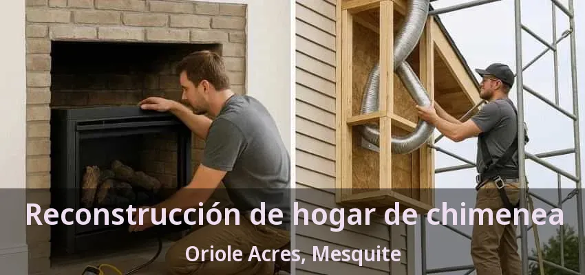 Reconstrucción de hogar de chimenea Oriole Acres, Mesquite - TX Reconstrucción de hogar de chimenea Oriole Acres, Mesquite - TX