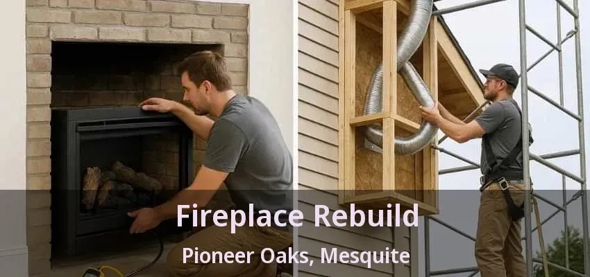 Fireplace Rebuild Pioneer Oaks, Mesquite - TX