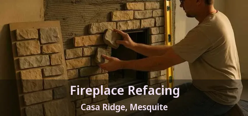 Fireplace Refacing Casa Ridge, Mesquite - TX Fireplace Refacing Casa Ridge, Mesquite - TX