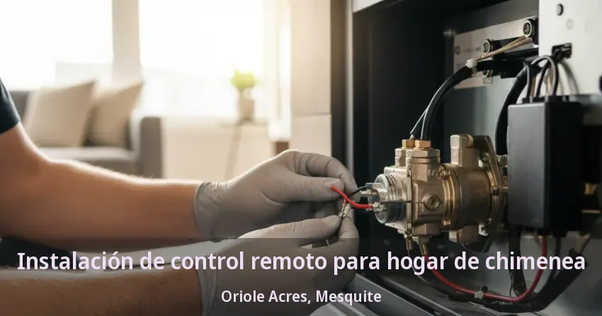 Instalación de control remoto para hogar de chimenea Oriole Acres, Mesquite - TX Instalación de control remoto para hogar de chimenea Oriole Acres, Mesquite - TX