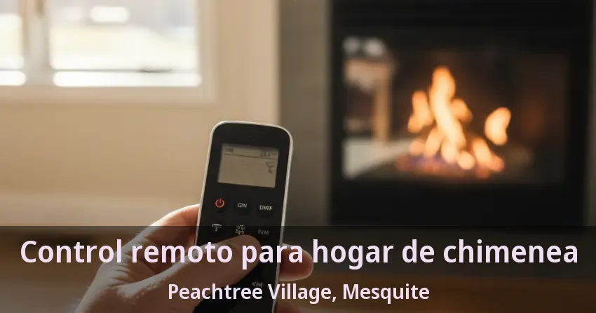 Control remoto para hogar de chimenea Peachtree Village, Mesquite - TX Control remoto para hogar de chimenea Peachtree Village, Mesquite - TX