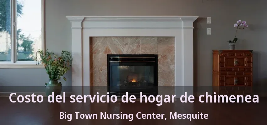Costo del servicio de hogar de chimenea Big Town Nursing Center, Mesquite - TX Costo del servicio de hogar de chimenea Big Town Nursing Center, Mesquite - TX