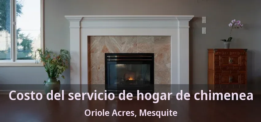 Costo del servicio de hogar de chimenea Oriole Acres, Mesquite - TX
