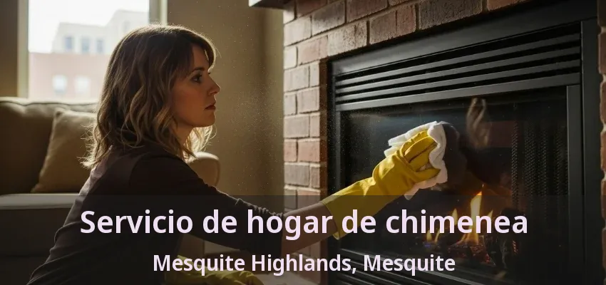 Servicio de hogar de chimenea Mesquite Highlands, Mesquite - TX