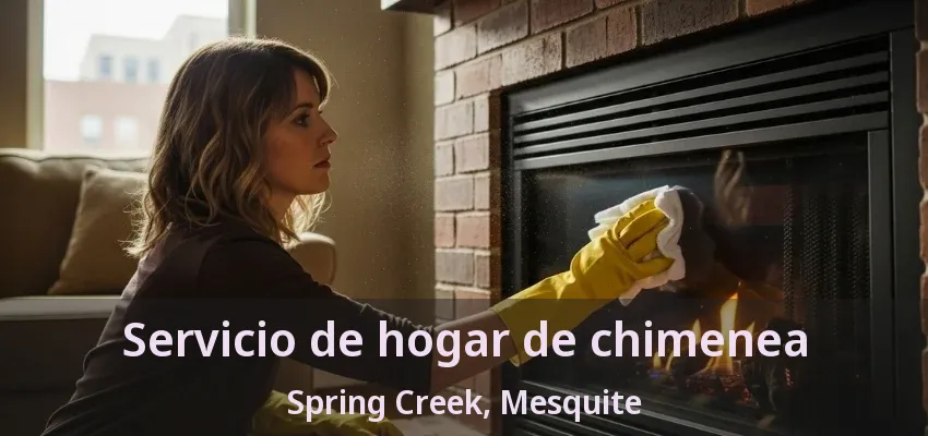 Servicio de hogar de chimenea Spring Creek, Mesquite - TX