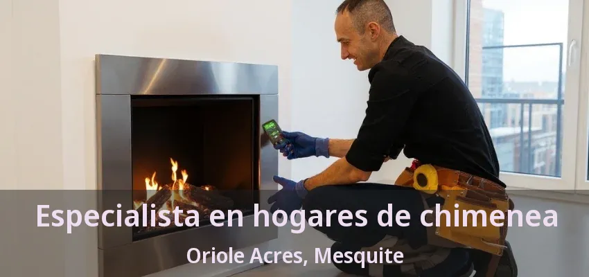 Especialista en hogares de chimenea Oriole Acres, Mesquite - TX