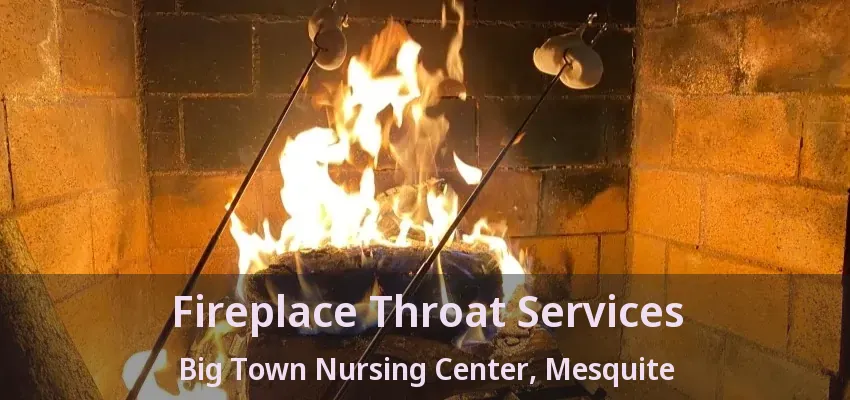 Fireplace Throat Services Big Town Nursing Center, Mesquite - TX