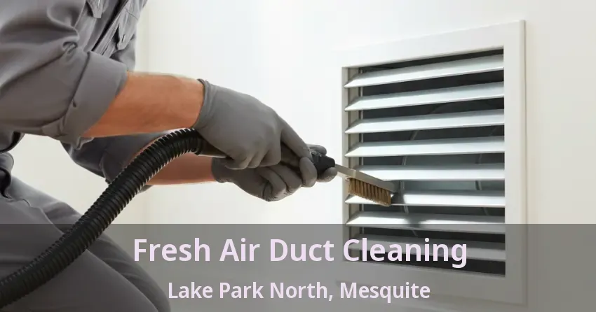 Fresh Air Duct Cleaning Lake Park North, Mesquite - TX