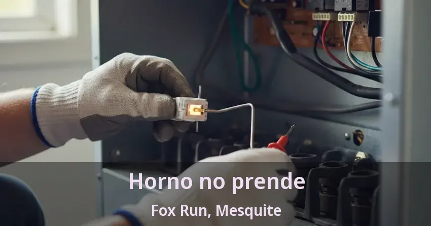 Horno no prende Fox Run, Mesquite - TX Horno no prende Fox Run, Mesquite - TX