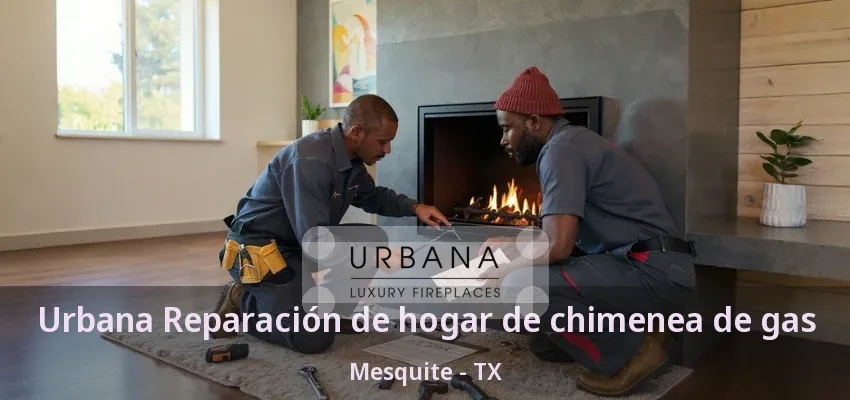 Urbana Reparación de hogar de chimenea de gas Mesquite - TX