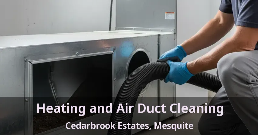 Heating and Air Duct Cleaning Cedarbrook Estates, Mesquite - TX