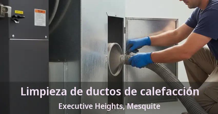Limpieza de ductos de calefacción Executive Heights, Mesquite - TX