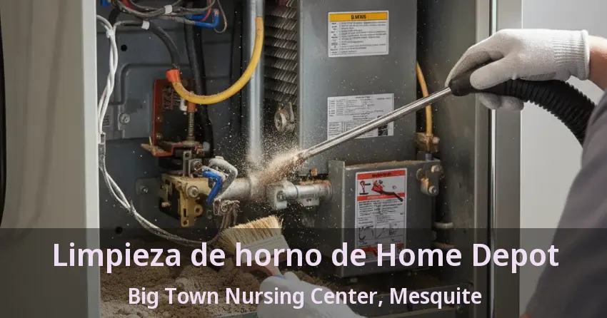 Limpieza de horno de Home Depot Big Town Nursing Center, Mesquite - TX