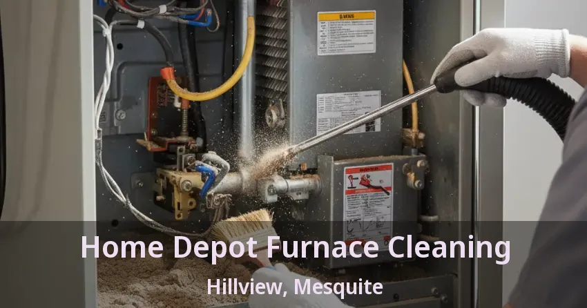 Home Depot Furnace Cleaning Hillview, Mesquite - TX
