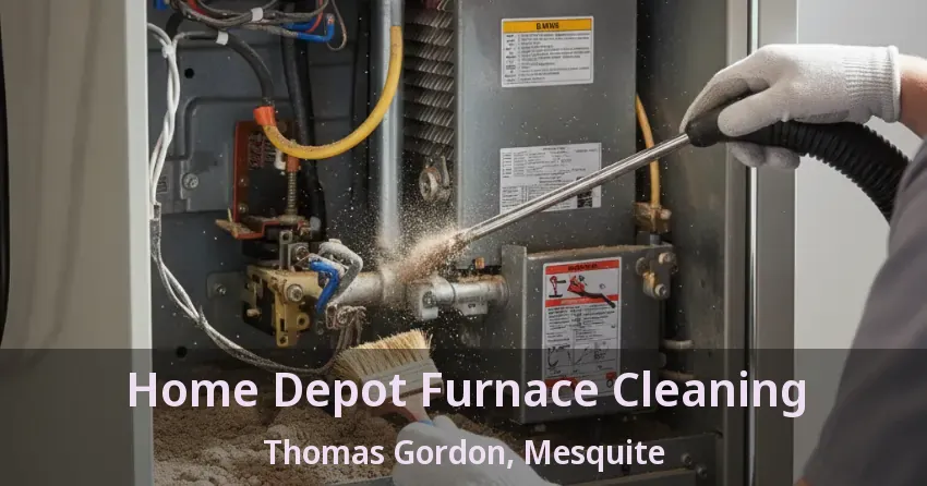 Home Depot Furnace Cleaning Thomas Gordon, Mesquite - TX