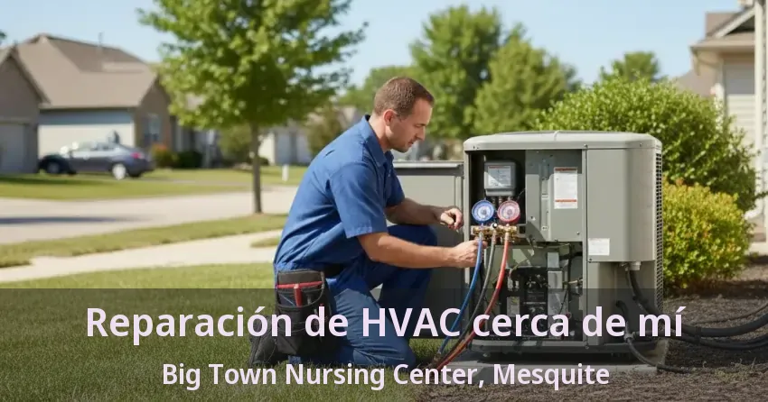 Reparación de HVAC cerca de mí Big Town Nursing Center, Mesquite - TX Reparación de HVAC cerca de mí Big Town Nursing Center, Mesquite - TX