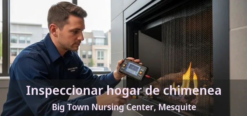 Inspeccionar hogar de chimenea Big Town Nursing Center, Mesquite - TX