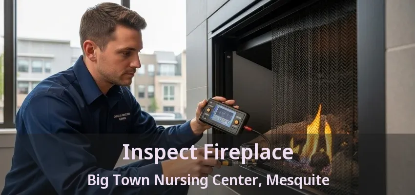 Inspect Fireplace Big Town Nursing Center, Mesquite - TX Inspect Fireplace Big Town Nursing Center, Mesquite - TX