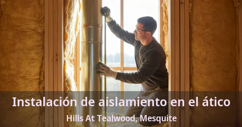 Instalación de aislamiento en el ático Hills At Tealwood, Mesquite - TX Instalación de aislamiento en el ático Hills At Tealwood, Mesquite - TX