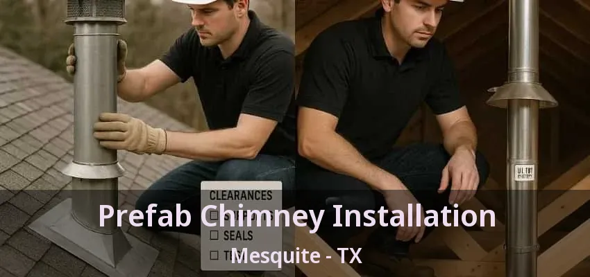 Prefab Chimney Installation Mesquite - TX