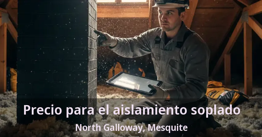 Precio para el aislamiento soplado North Galloway, Mesquite - TX Precio para el aislamiento soplado North Galloway, Mesquite - TX