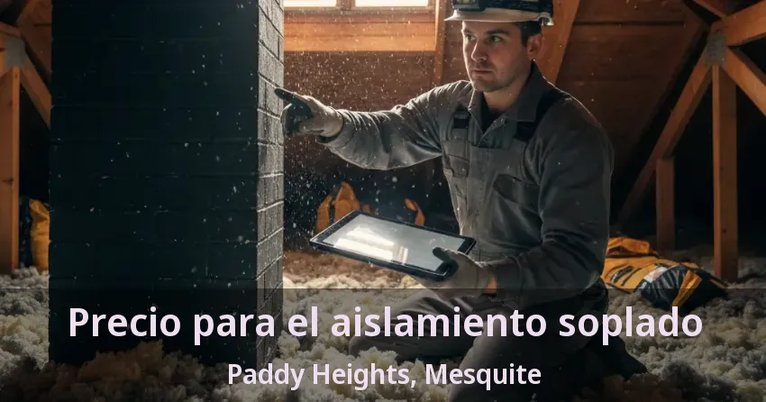 Precio para el aislamiento soplado Paddy Heights, Mesquite - TX Precio para el aislamiento soplado Paddy Heights, Mesquite - TX